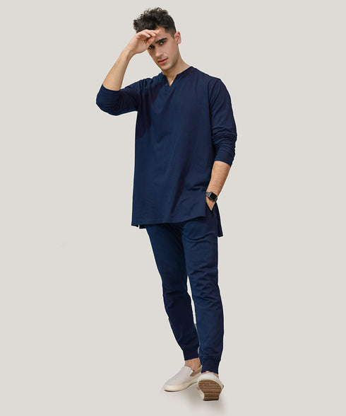 Men's Silk Wash Athleisure Set